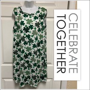 Celebrate Together St. Patrick Clover Lounge Sundress